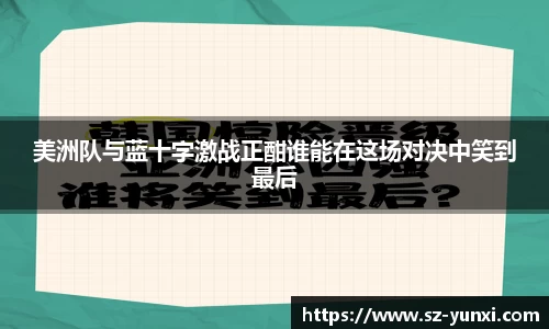 美洲队与蓝十字激战正酣谁能在这场对决中笑到最后